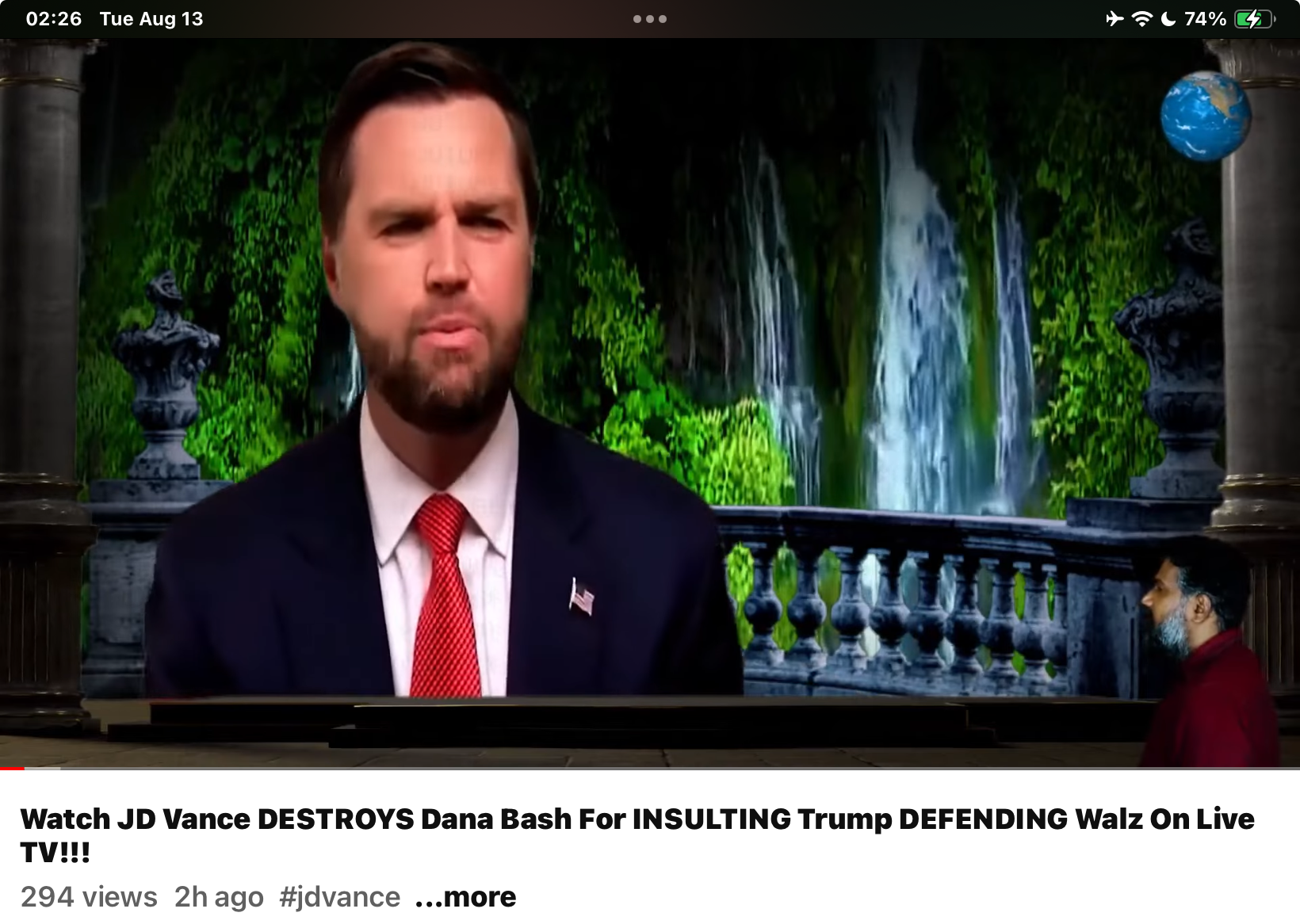 Watch “Watch JD Vance DESTROYS Dana Bash For INSULTING Trump DEFENDING ...