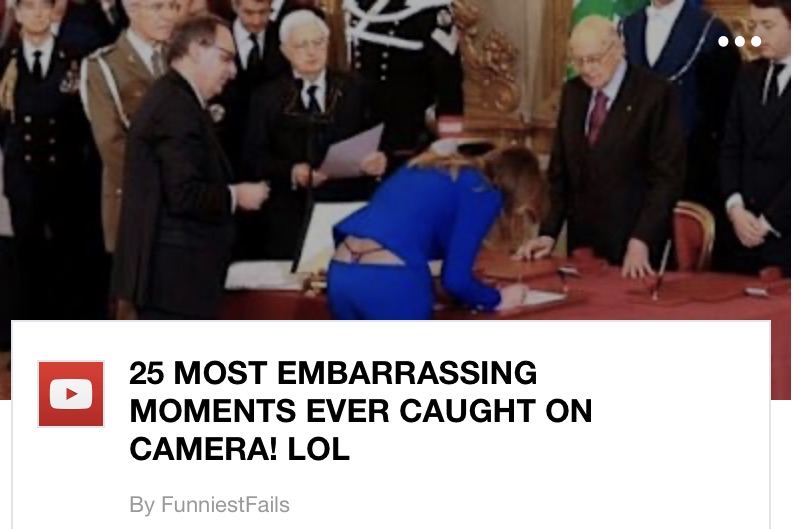 Embarist Watch “25 most embarrassing moment, ever caught on camera” on YouTube ...